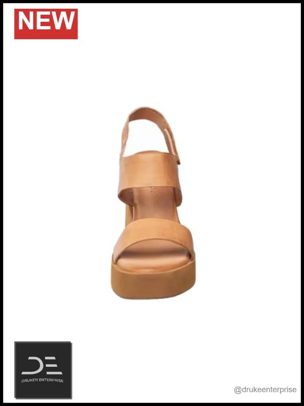 Women's Suede Platform Sandals Slingback Bungee Closure Latex Cushioned Insole